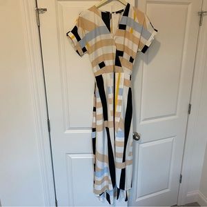 Very J Long Striped Dress